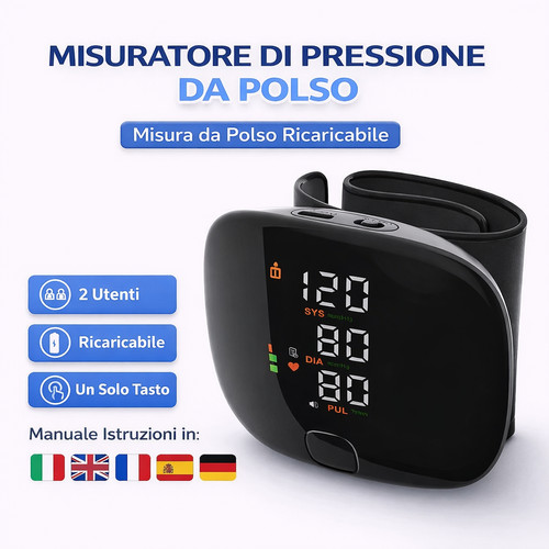 Sfigmomanometro polso - da,